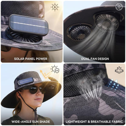 Vamuro™ Solar Powered Cooling Hat