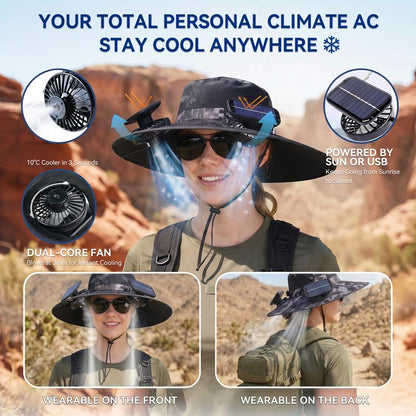 Vamuro™ Solar Powered Cooling Hat